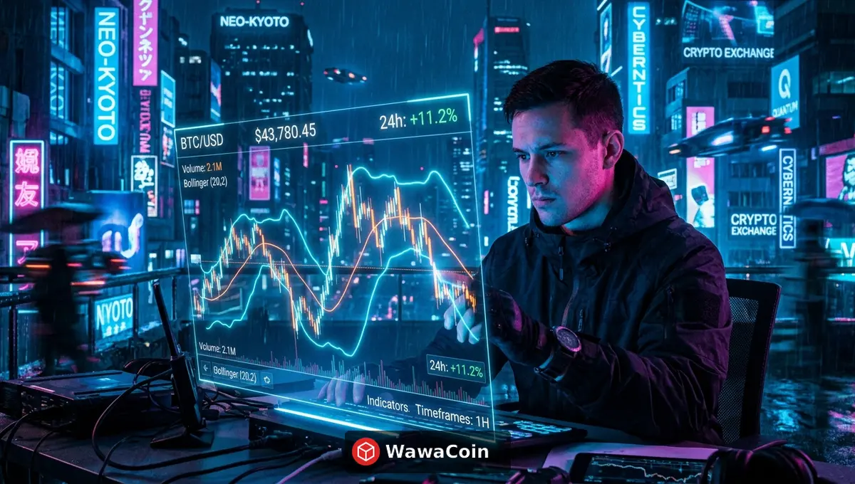 ボリンジャーバンドスクイーズパターン例