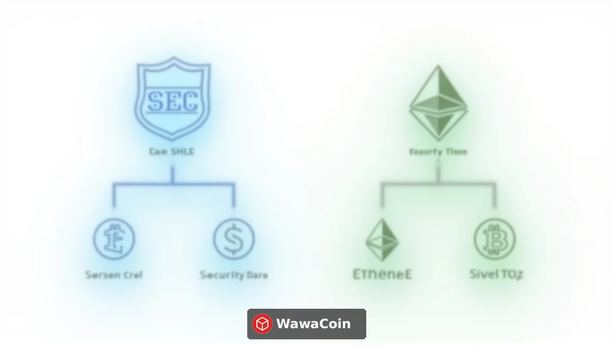 Cryptocurrency Regulatory Agency Jurisdiction Diagram