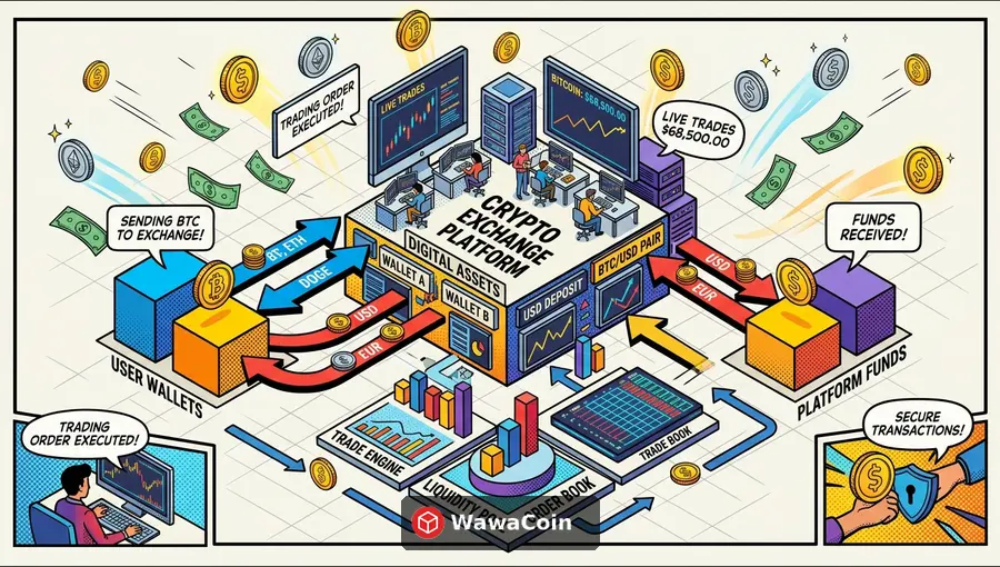 主要取引所別フロー特性比較インフォグラフィック