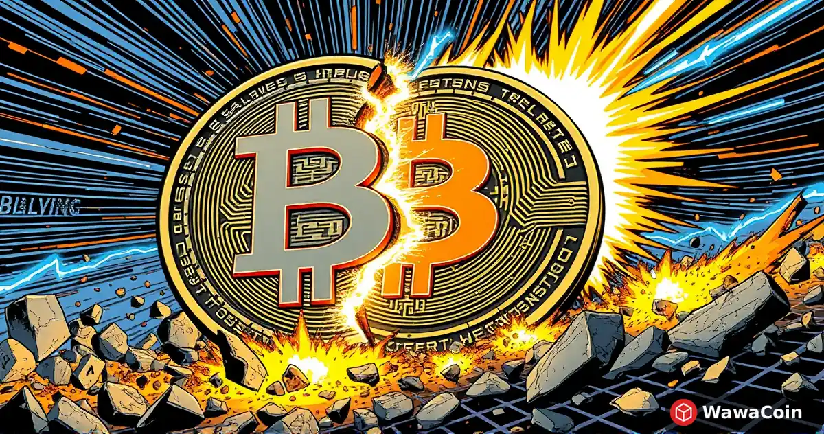 비트코인 반감기에 대한 완전 분석을 다룬 블로그 포스트의 주요 주제를 나타내는 이미지